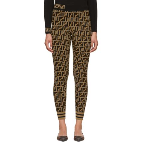 brown fendi leggings replica